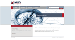 Desktop Screenshot of nimoicapital.com